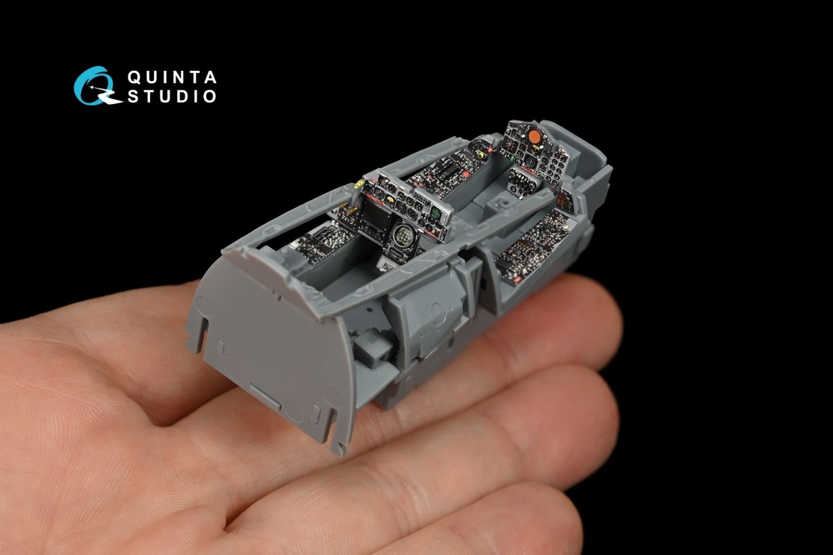 Quinta Studio QD48159 F-4C 3D-Printed &amp;amp; coloured Interior on decal paper (for ZM SWS kit) 1/48 – imagen 7