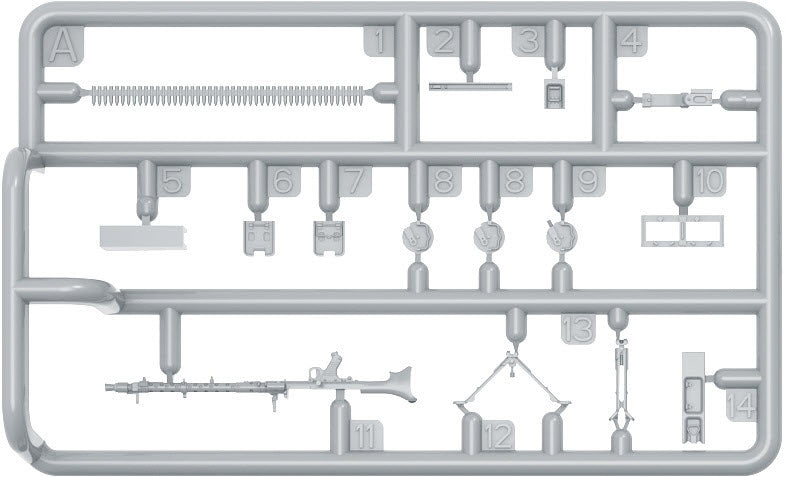MiniArt 53044 GERMAN MACHINEGUNS SET. SPECIAL EDITION 1/35 – imagen 3