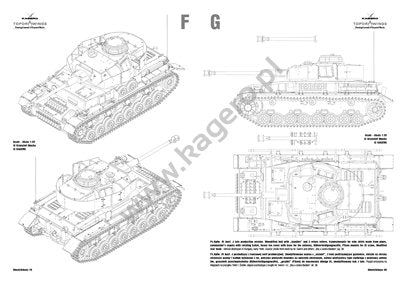 Kagero 7025 Sd.Kfz. 161 Panzer IV Ausf. H/J EN/PL – Bild 3