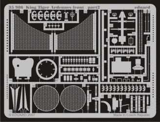 Eduard 35986 King Tiger Ardennes front 1/35 Tamiya – Bild 3