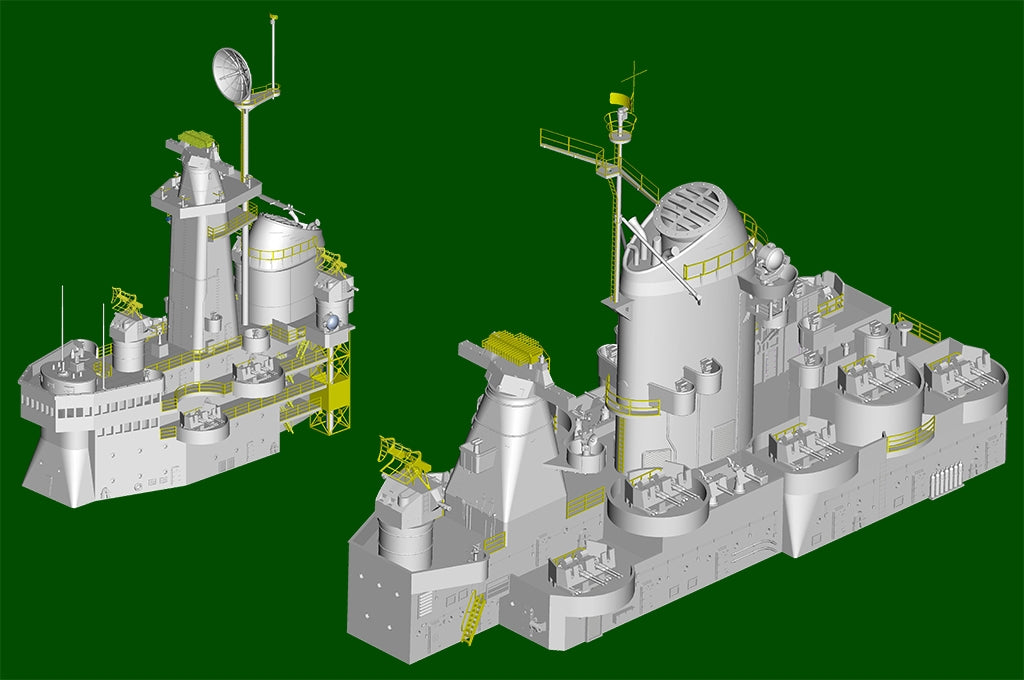 Trumpeter 05373 USS Ohio BB-68 1/350 – image 6