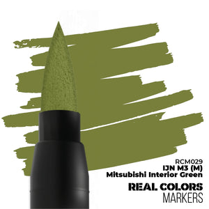 AK Interactive RCM029 IJN M3 (M) MITSUBISHI INTERIOR GREEN – RC MARKER