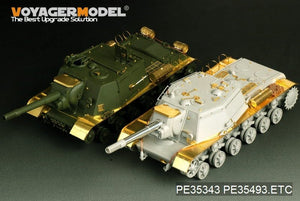 Maquette Voyager PE35493, SU-152 soviétique de la Seconde Guerre mondiale (version de base, fin de production) pour TRUMPETER 05568, échelle 1/35 – image 17