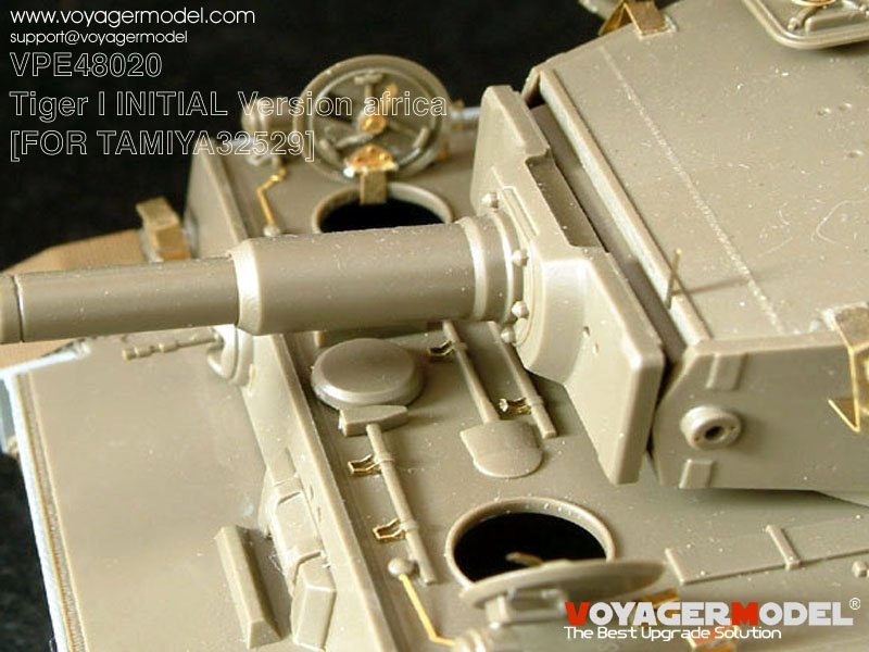 Voyager Model VPE48020 Tiger I INITIAL Version africa troop 1/48 – immagine 8