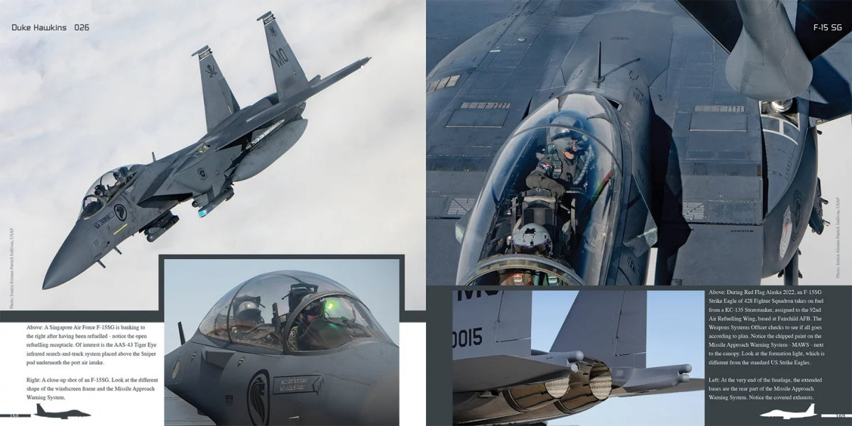 HMH Publications DH-026 Boeing F-15 E/K/SG Strike Eagle - Aircraft in Detail 026 (English Version) – zdjęcie 11