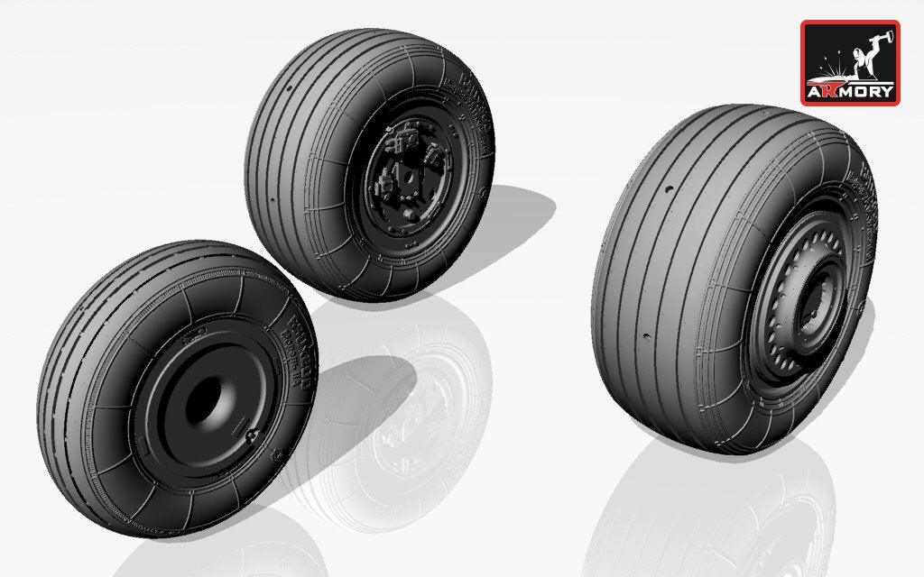 Roues Frogfoot Sukhoj Su-25 Armory Models AW32003 1/32 – image 2