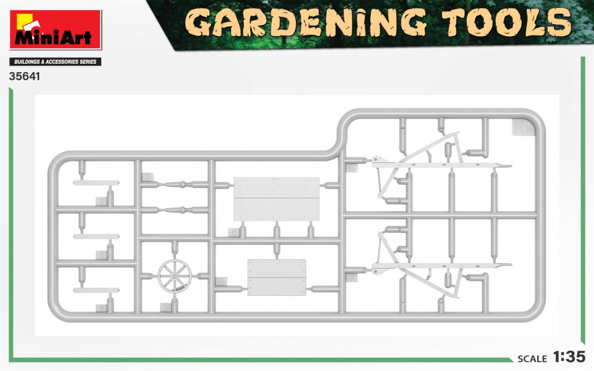 MiniArt 35641 GARDENING TOOLS 1/35 – Bild 4