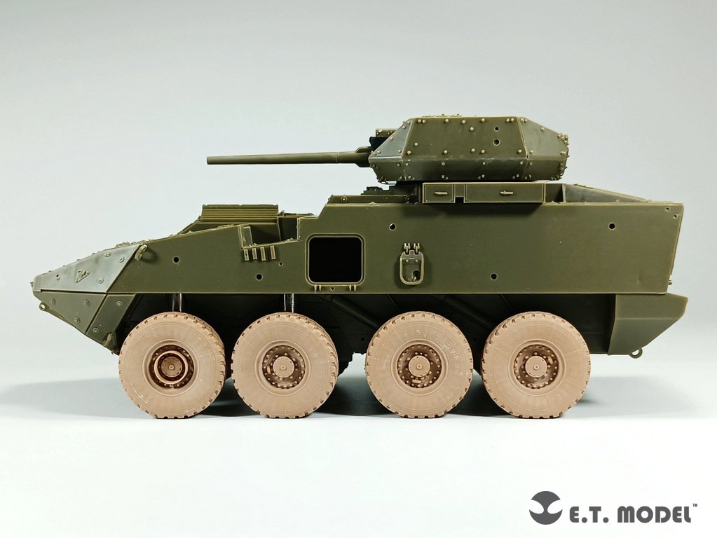 E.T. Model P35-112 US ARMY M1296 &amp;quot;Dragoon&amp;quot; ICV Weighted Road Wheels (3D Printed) For AFV Club Kit 1/35 – Bild 10