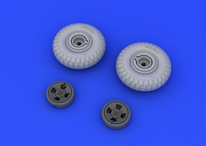 Eduard 648118 Spitfire wheels - 4 spoke w/ pattern 1/48 (EDUARD) – Bild 4