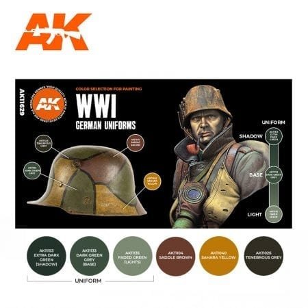 AK Interactive AK11629 WWI GERMAN UNIFORMS – Bild 2
