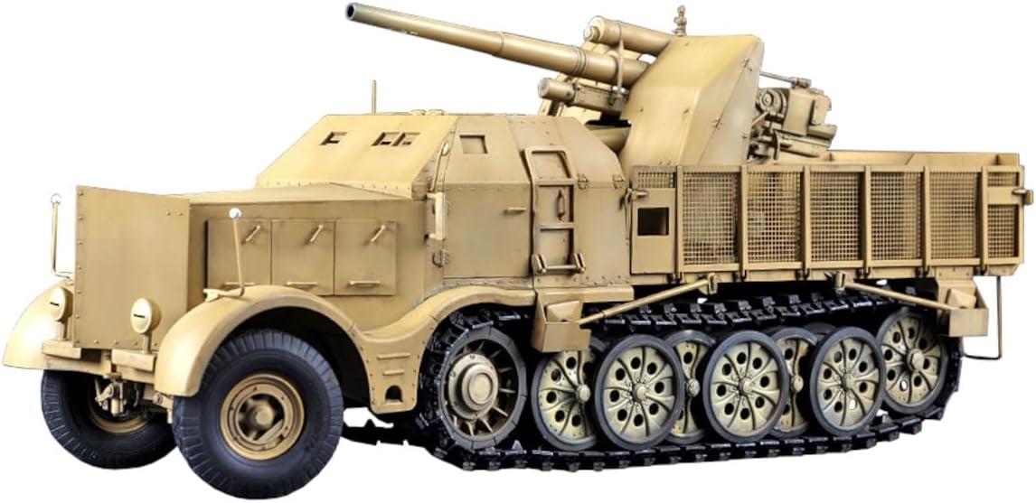 Trumpeter 09577 Schwerer Zugkraftwagen 18 t avec Flak 8,8 cm 1/35 – image 2