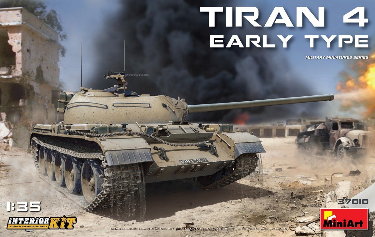 MiniArt 37010 TIRAN 4 EARLY TYPE. INTERIOR KIT 1/35