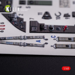 KELIK K48082 FM-1 Wildcat/Martlet Mk.V interior 3D decals for Tamiya kit 1/48 – Bild 7