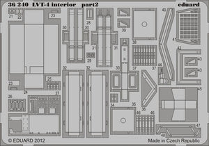 Eduard 36240 LVT-4 interior 1/35 AFV Club – immagine 2