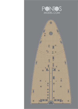 Pontos 35023WD1 RN Roma Wooden Deck set 1/350 – imagen 4