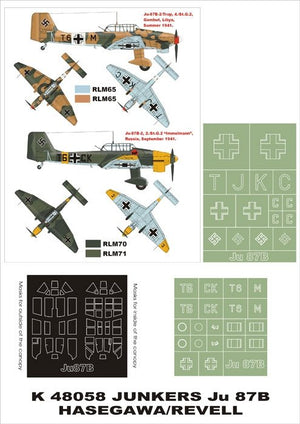 Montex K48058 Ju-87B 1/48