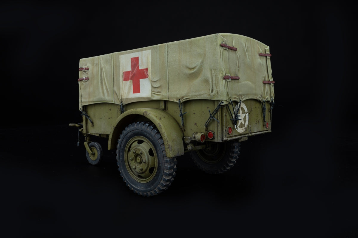 MiniArt 35443 G-518 US 1t CARGO TRAILER WITH CANVAS BEN HUR 1/35 – Bild 10
