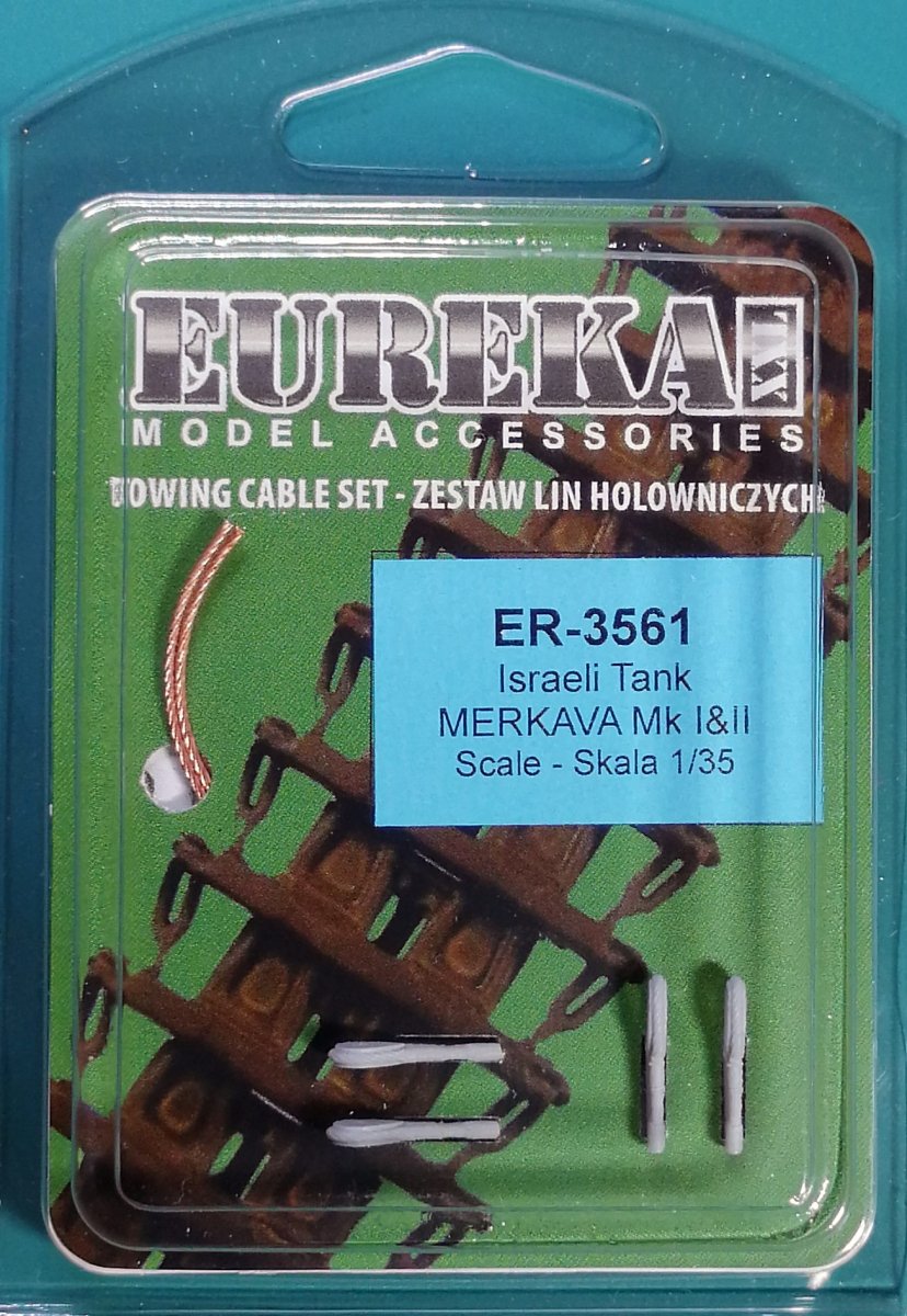 Eureka XXL ER-3561 Towing cable for Israeli Merkava I & II Tanks 1/35