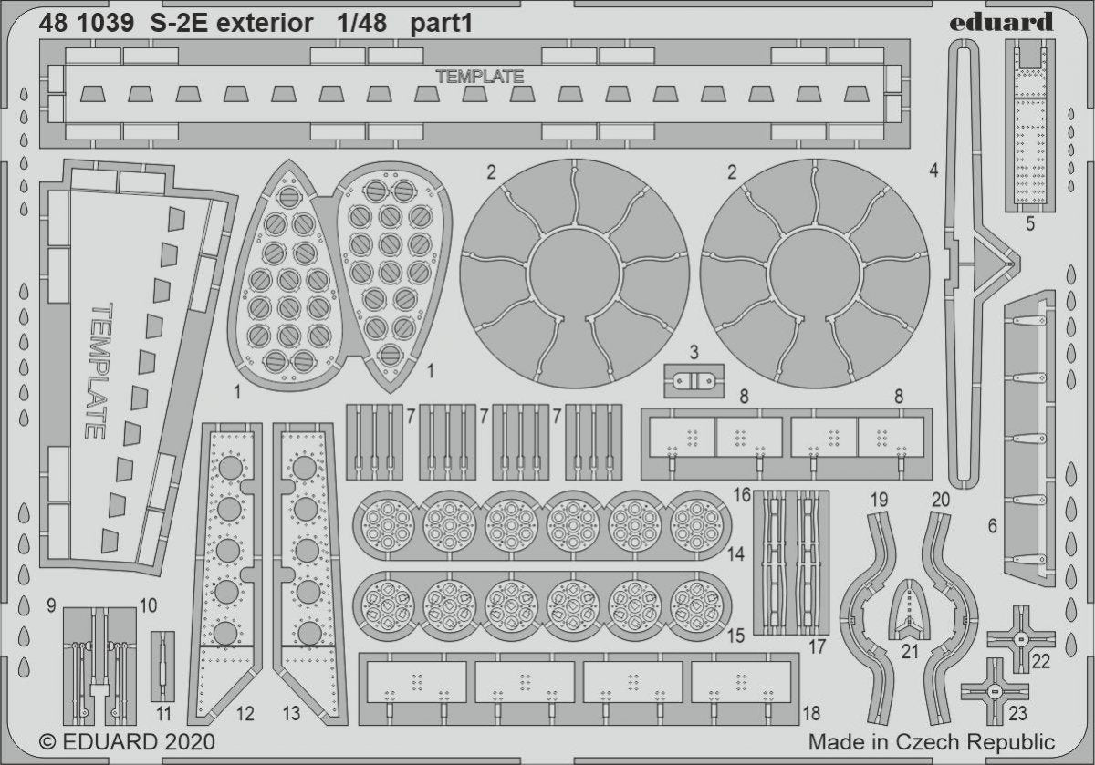 Eduard BIG49277 S-2E for KINETIC 1/48 – immagine 3