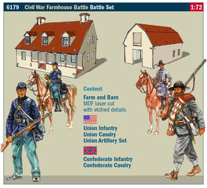 Italeri 6179 FARMHOUSE BATTLE - AMERICAN CIVIL WAR 1864 - BATTLESET 1/72 – Bild 3