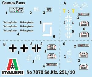 Italeri 7079 Sd.Kfz. 251/10 1/72 – image 4