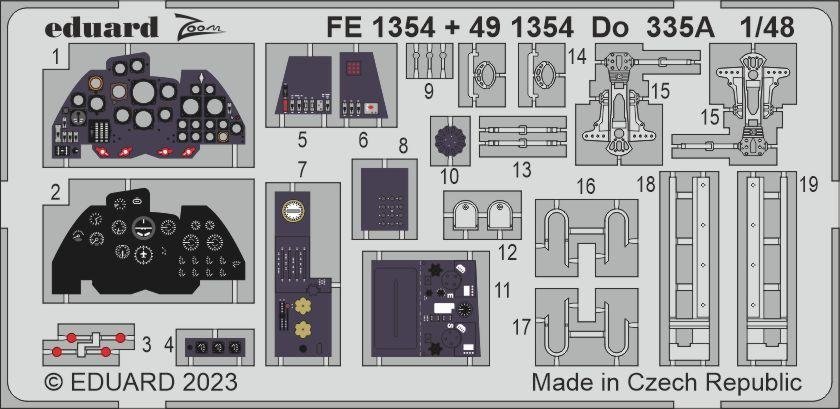 Eduard FE1354 For 335A TAMIYA 1/48