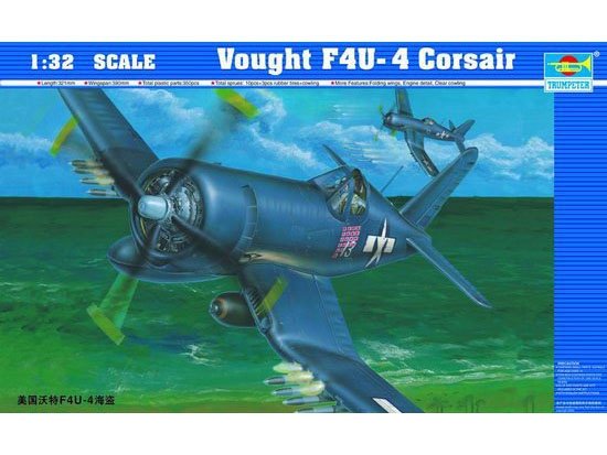 Trumpeter 02222 Vought F4U-4 Corsair 1/32