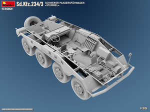 MiniArt 53001 Sd.Kfz.234/3 SCHWERER PANZERSPAHWAGEN STUMMEL 1/35 – Bild 10