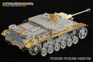 Voyager Model PE35395 WWII German StuG.III Ausf.F8 Late Production Basic For DRAGON 6644 1/35 – zdjęcie 4