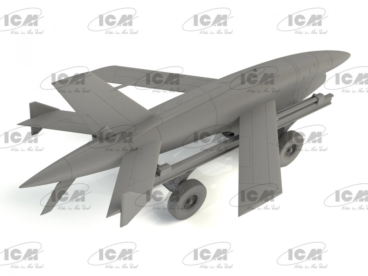 ICM 48401 BQM-34A (Q-2C) Firebee with trailer 1/48 – imagen 5