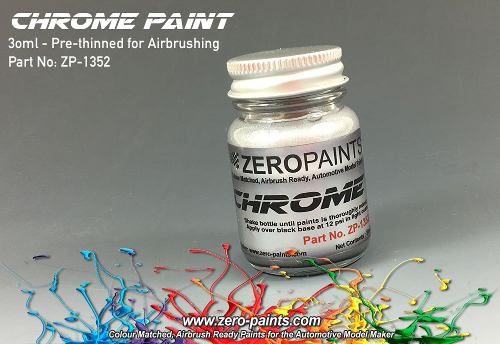 Peinture chromée Zero Paints ZP-M1000 30 ml