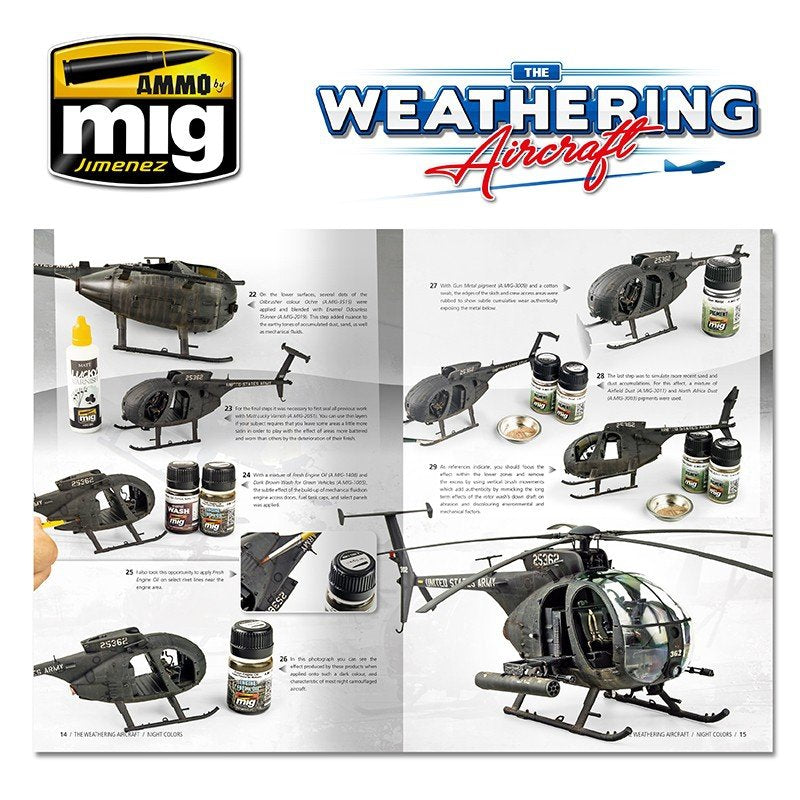 Ammo of Mig 5214 The Weathering Aircraft Issue 14. NIGHT COLORS (English) – immagine 2