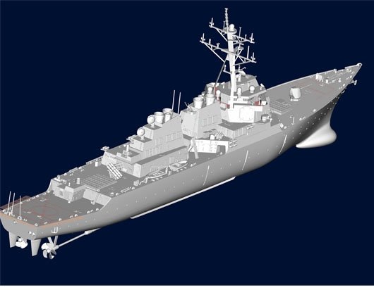 Trumpeter 04524 USS Cole DDG-67 1/350 – image 5