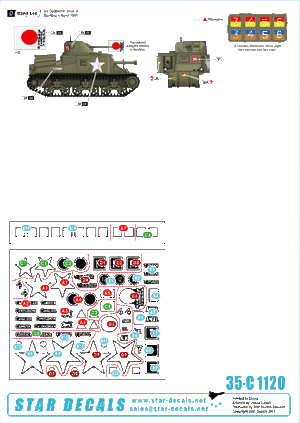 Star Decals 35-C1120 Lee in Burma 1/35 – Bild 2