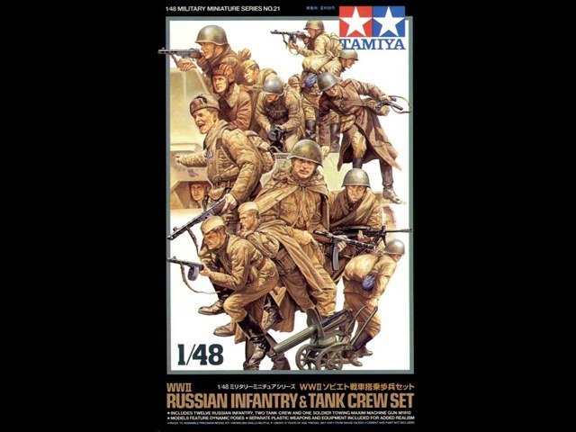 Tamiya 32521 Infanterie russe (1/48)