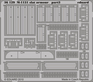 Eduard 36129 M-1131 slat armour 1/35 Trumpeter – zdjęcie 3