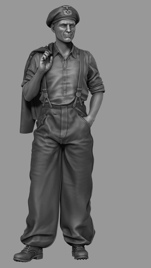 Panzer Art FI35-142 Waffen-SS tank officer No. 2 1/35 – Bild 2