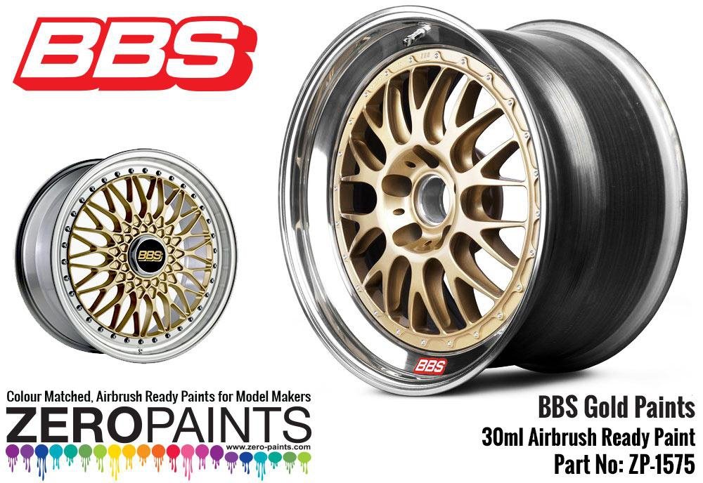 Zero Paints ZP-1575 BBS Wheel Gold Paint 30ml – immagine 2