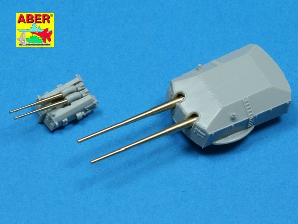 Aber 350L-45 Set of barrels 203mm x 8; 105mm x 12 for Prinz Eugen class crusies 1/350 – Bild 3
