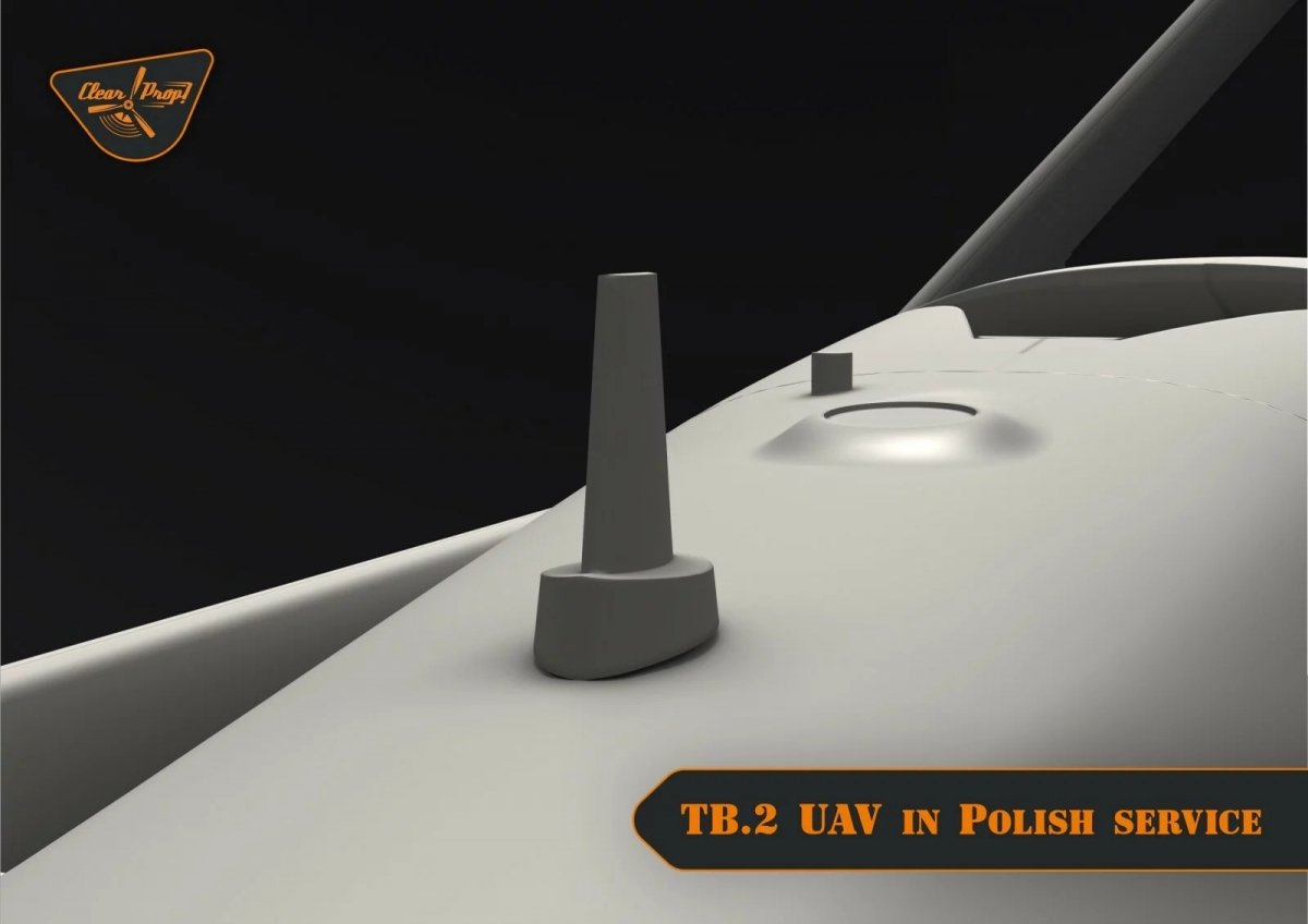 Clear Prop! CP72037 TB.2 UAV in Polish service STARTER KIT 1/72 – image 15
