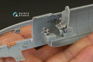 Quinta Studio QD48100 IL-4 3D-Printed &amp;amp; coloured Interior on decal paper (for Xuntong kit) 1/48 – imagen 10