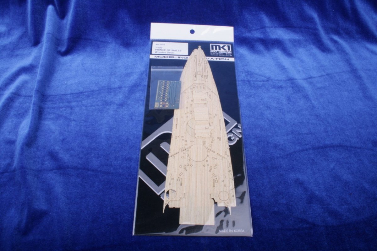MK1 Design MD-35019 Prince of Wales Wooden Deck 1/350 – immagine 2