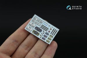 Quinta Studio QD35143 Kubelwagen Type 82 3D-Printed &amp;amp; coloured Interior on decal paper (Hero) 1/35 – imagen 4