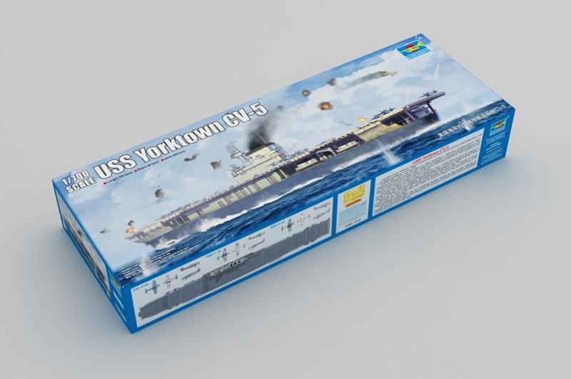 Trumpeter 06707 USS Yorktown CV-5 1/700 – immagine 2