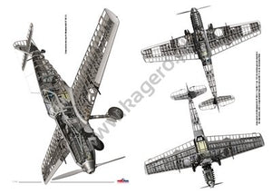 Kagero 96003 Messerschmitt Bf 109 Early Versions EN – zdjęcie 5