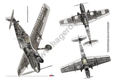 Kagero 96003 Messerschmitt Bf 109 Early Versions EN – zdjęcie 5