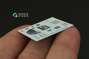 Quinta Studio QD48104 Bf 109G-6 3D-Printed &amp;amp; coloured Interior on decal paper (for Zvezda kit) 1/48 – Bild 4