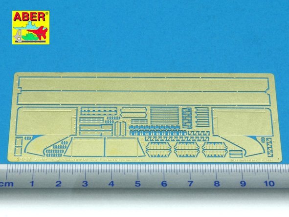 Aber 48010 Russian medium tank T-34/76 1941 model - vol. 3 - additional set - fenders 1/48 – zdjęcie 2