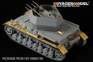 Voyager modèle PE35408 WWII Panzer allemand IV ausf G 20mm Flakpanzer IV &amp;quot;Wirbelwind&amp;quot; pour DRAGON 6342 1/35 – image 4
