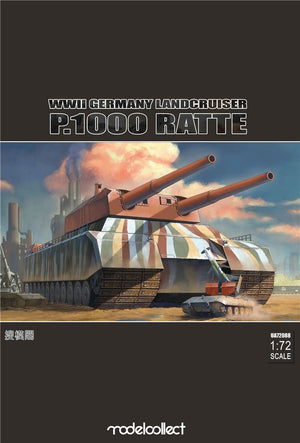 Modelcollect UA72088 WWII German Landcruiser P.1000 ratte 1/72 – Bild 2